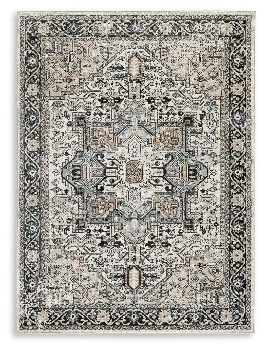 Gregmoore Multi 5'2" X 6'10" Rug - Ella Furniture