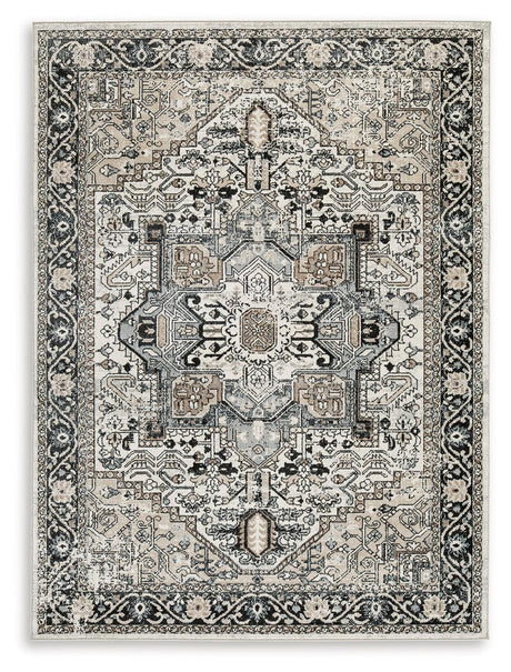 Gregmoore Multi 5'2" X 6'10" Rug - Ella Furniture