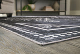 Arloman Black/cream/gray 5' X 7' Rug - Ella Furniture