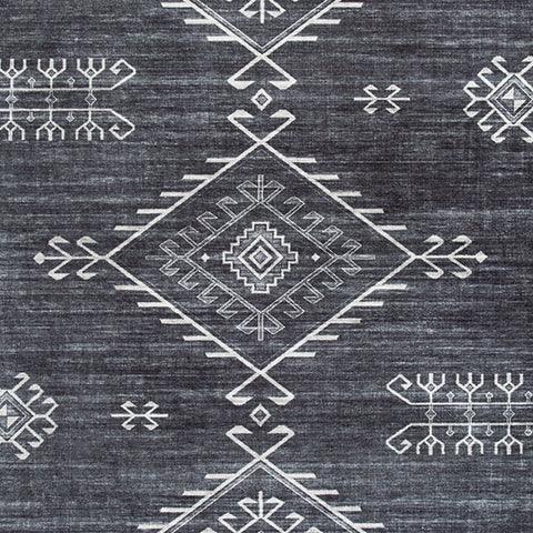 Arloman Black/cream/gray 5' X 7' Rug - Ella Furniture