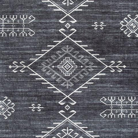 Arloman Black/cream/gray 5' X 7' Rug - Ella Furniture