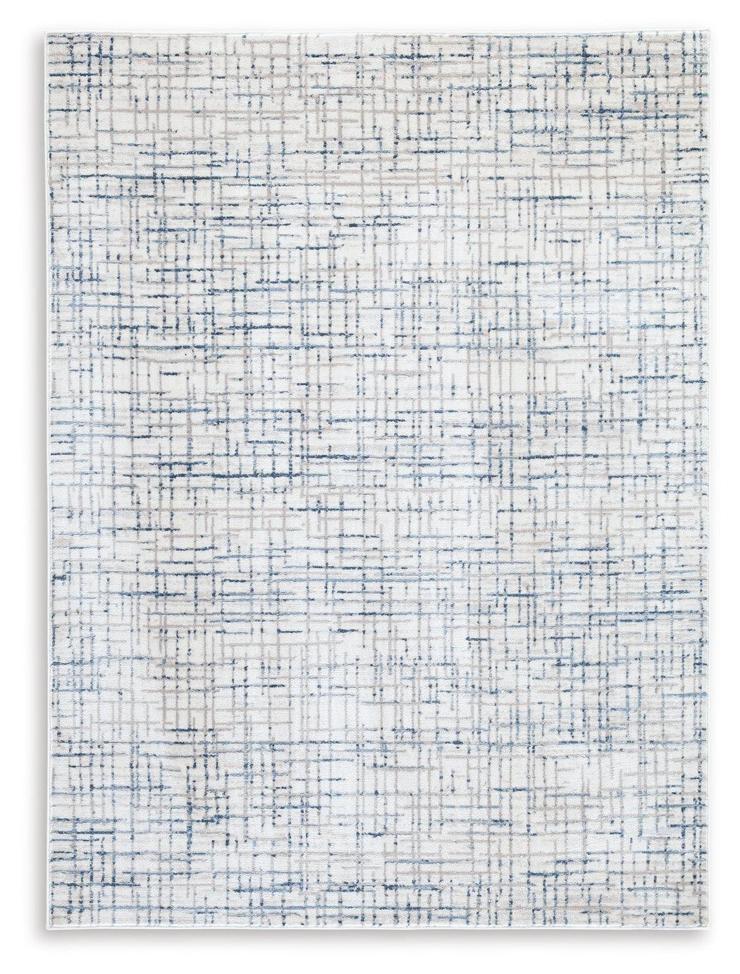 Beckfille Blue/gray/cream 8' X 10' Rug - Ella Furniture