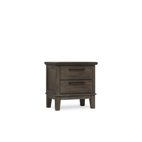 Gray Eastern Modern Traditional Upholstered Tufted Queen Panel Bedroom Set (1Qb,1ns,1dr,1mr) - Ella Furniture