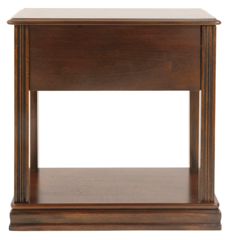 Breegin Brown Chairside End Table T007-527 - Ella Furniture