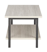 Bayflynn Whitewash Coffee Table - Ella Furniture