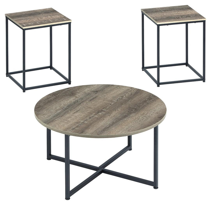 Wadeworth Two-tone Table (Set Of 3) - Ella Furniture
