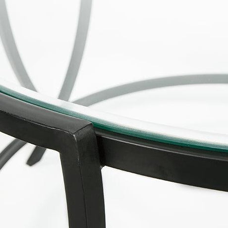 Tarrin Black Table (Set Of 3) - Ella Furniture