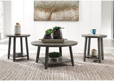 Caitbrook Gray Table (Set Of 3) - Ella Furniture