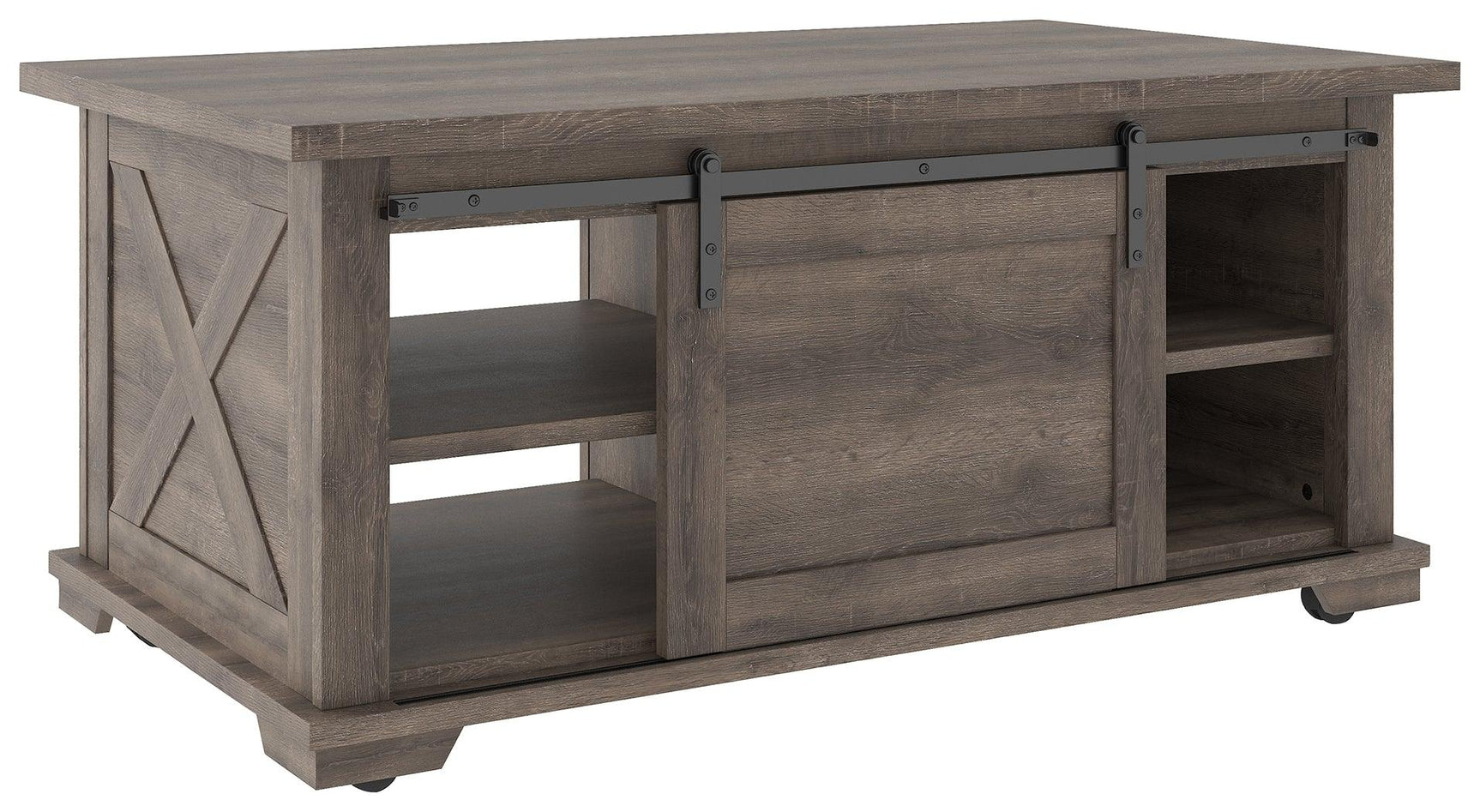 Arlenbry Gray Coffee Table - Ella Furniture