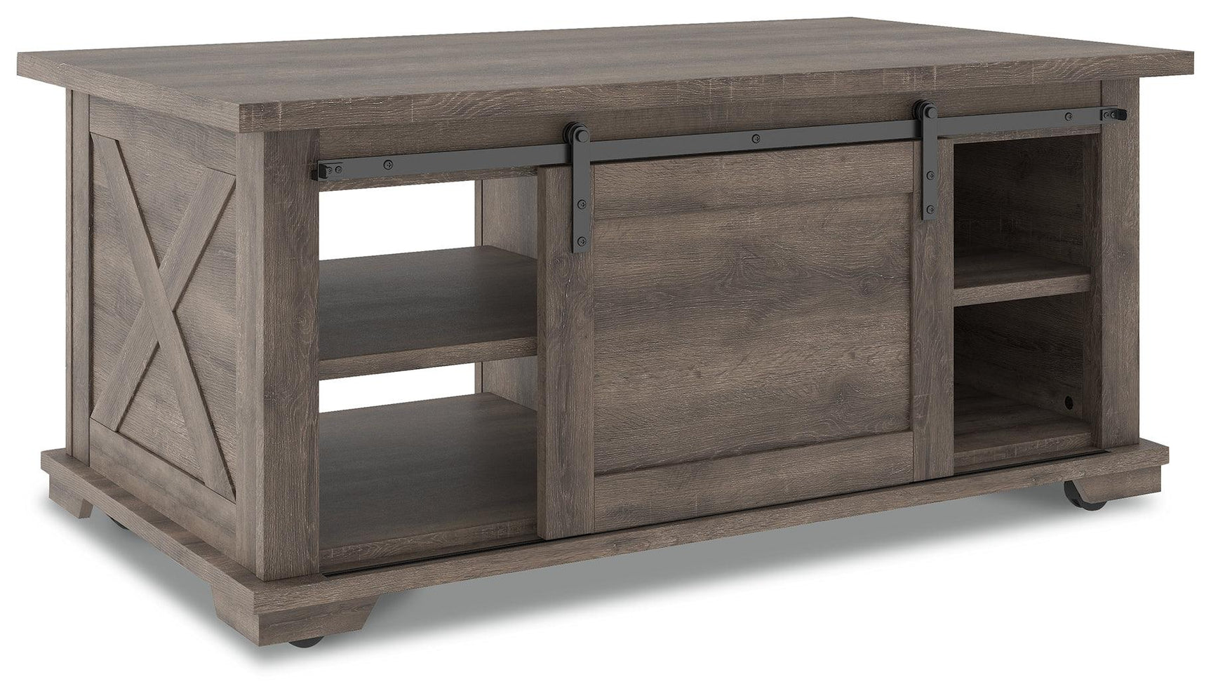 Arlenbry Gray Coffee Table - Ella Furniture