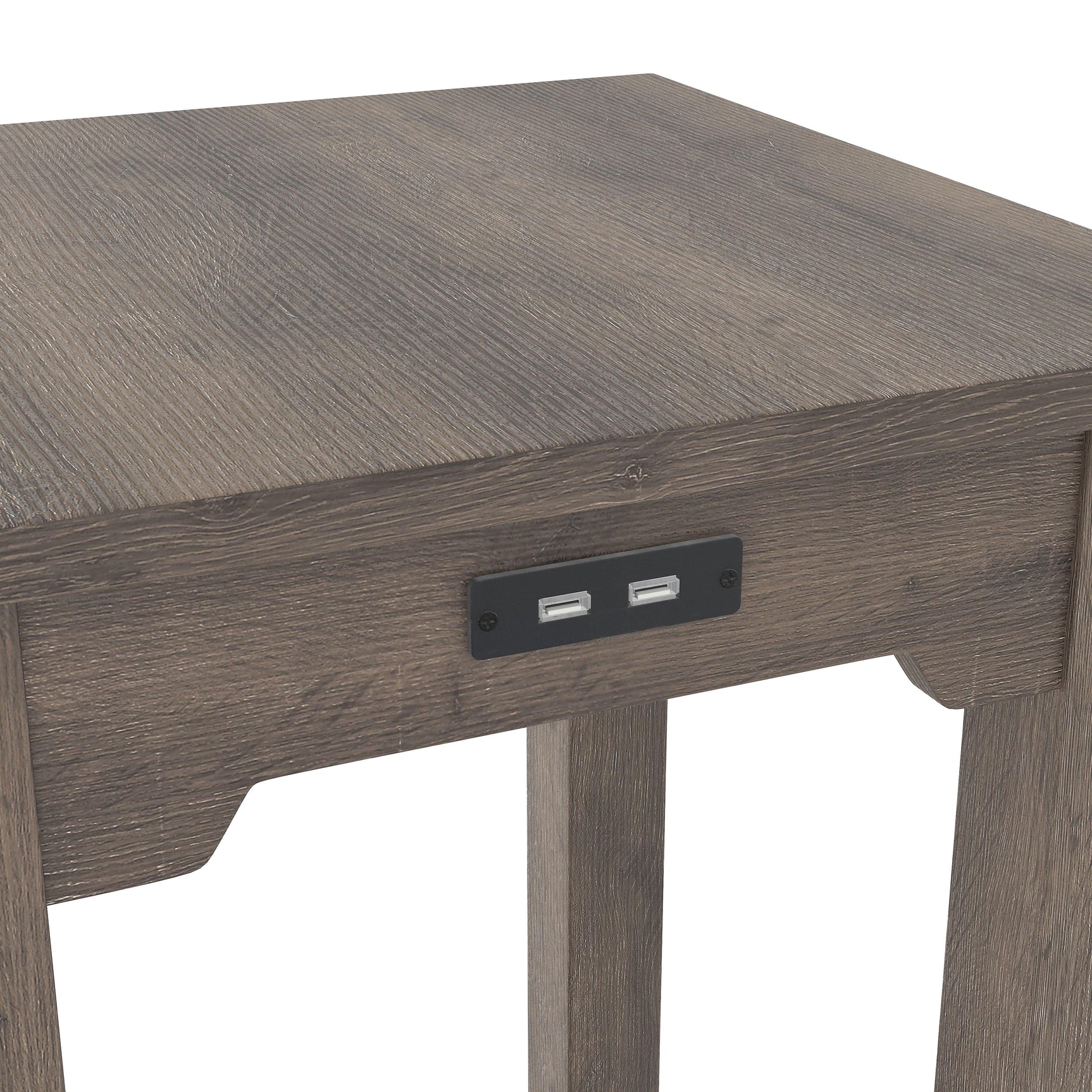 Arlenbry Gray Chairside End Table - Ella Furniture