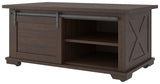 Camiburg Warm Brown Coffee Table - Ella Furniture