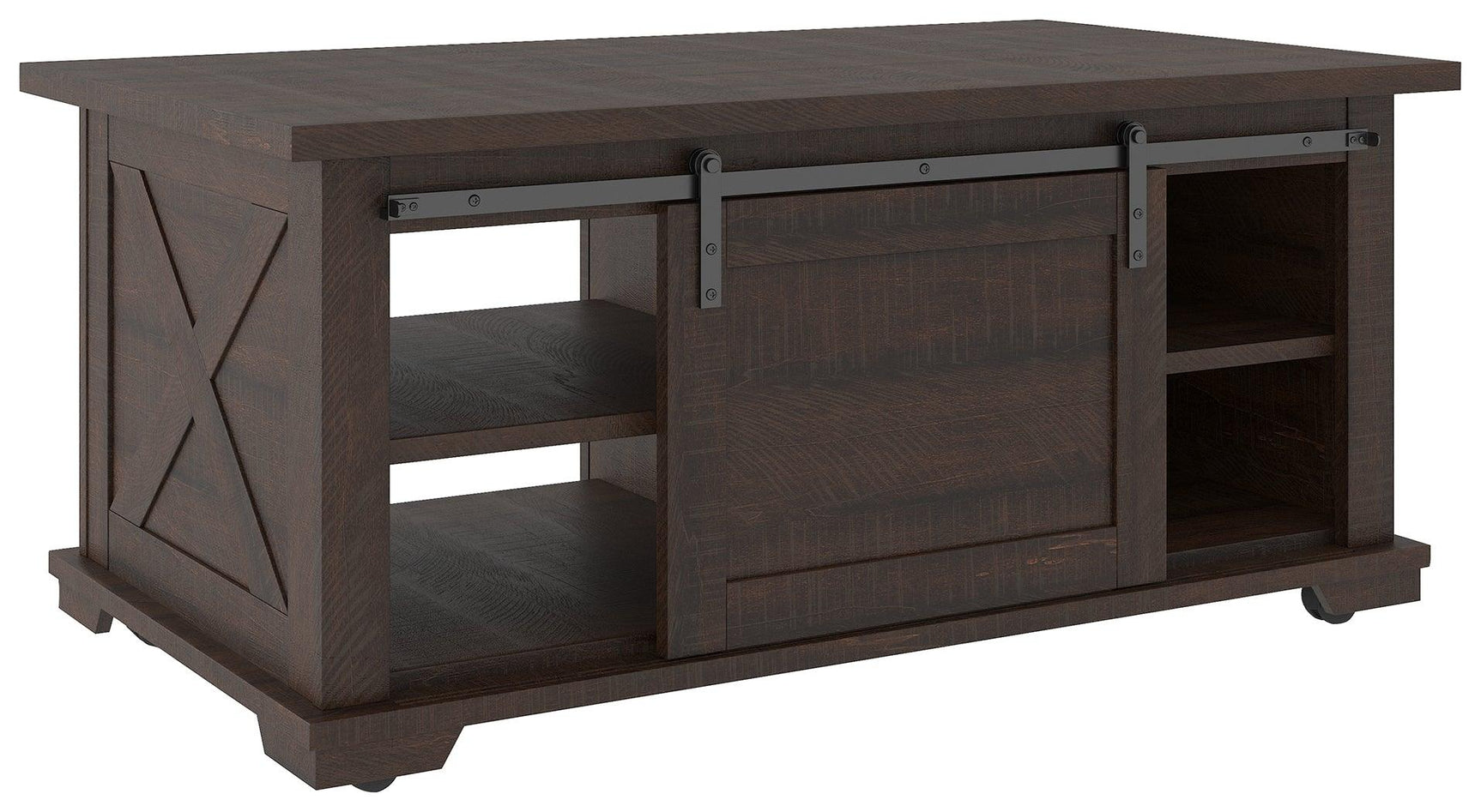 Camiburg Warm Brown Coffee Table - Ella Furniture