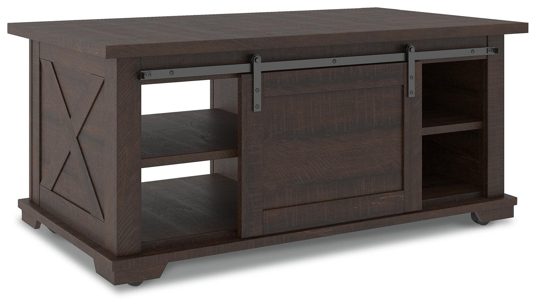 Camiburg Warm Brown Coffee Table - Ella Furniture