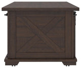 Camiburg Warm Brown Coffee Table - Ella Furniture