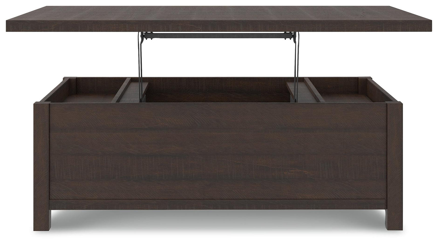 Camiburg Warm Brown Coffee Table With Lift Top - Ella Furniture