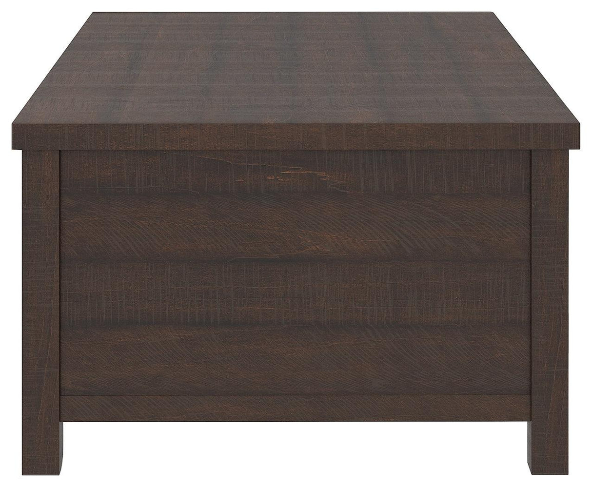 Camiburg Warm Brown Coffee Table With Lift Top - Ella Furniture