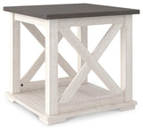 Dorrinson Two-tone End Table - Ella Furniture