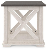 Dorrinson Two-tone End Table - Ella Furniture