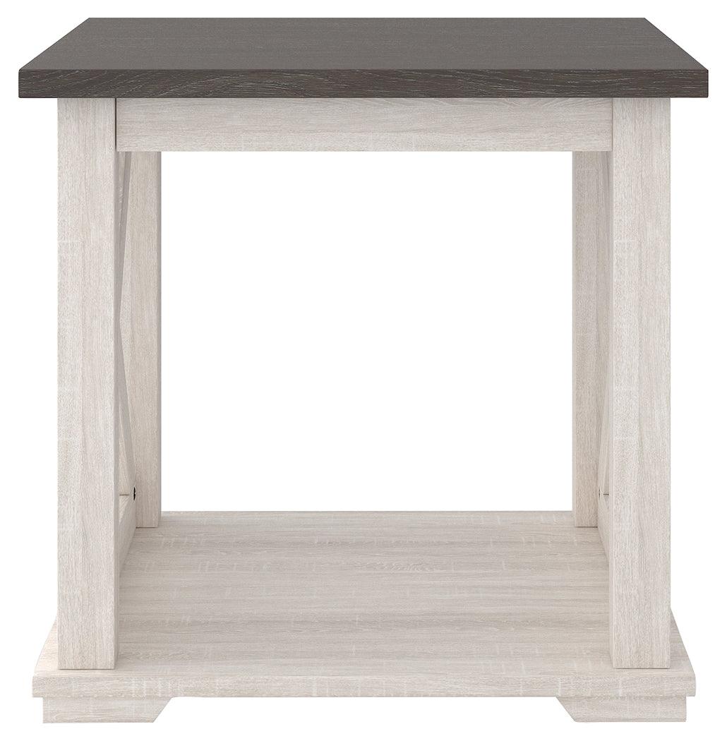 Dorrinson Two-tone End Table - Ella Furniture