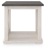 Dorrinson Two-tone End Table - Ella Furniture