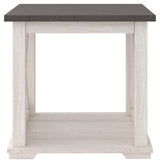 Dorrinson Two-tone End Table - Ella Furniture