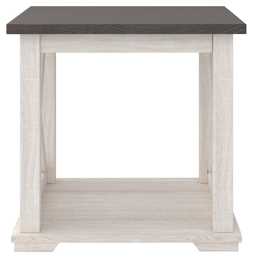 Dorrinson Two-tone End Table - Ella Furniture