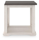 Dorrinson Two-tone End Table - Ella Furniture