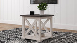 Dorrinson Two-tone End Table - Ella Furniture