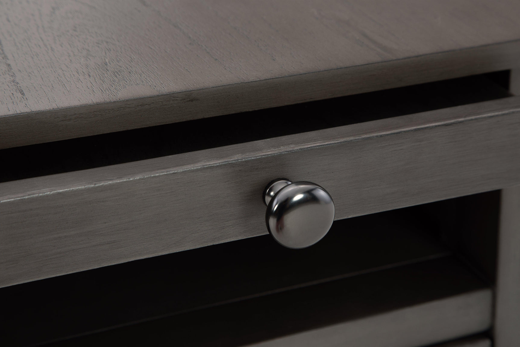 Treytown Gray Chairside End Table - Ella Furniture