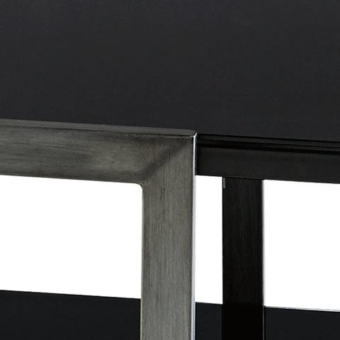 Rollynx Black Table (Set Of 3) - Ella Furniture