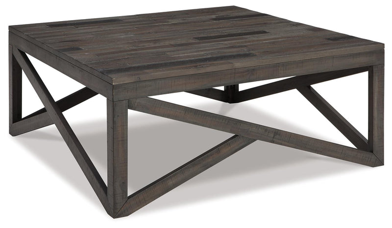 Haroflyn Gray Coffee Table - Ella Furniture
