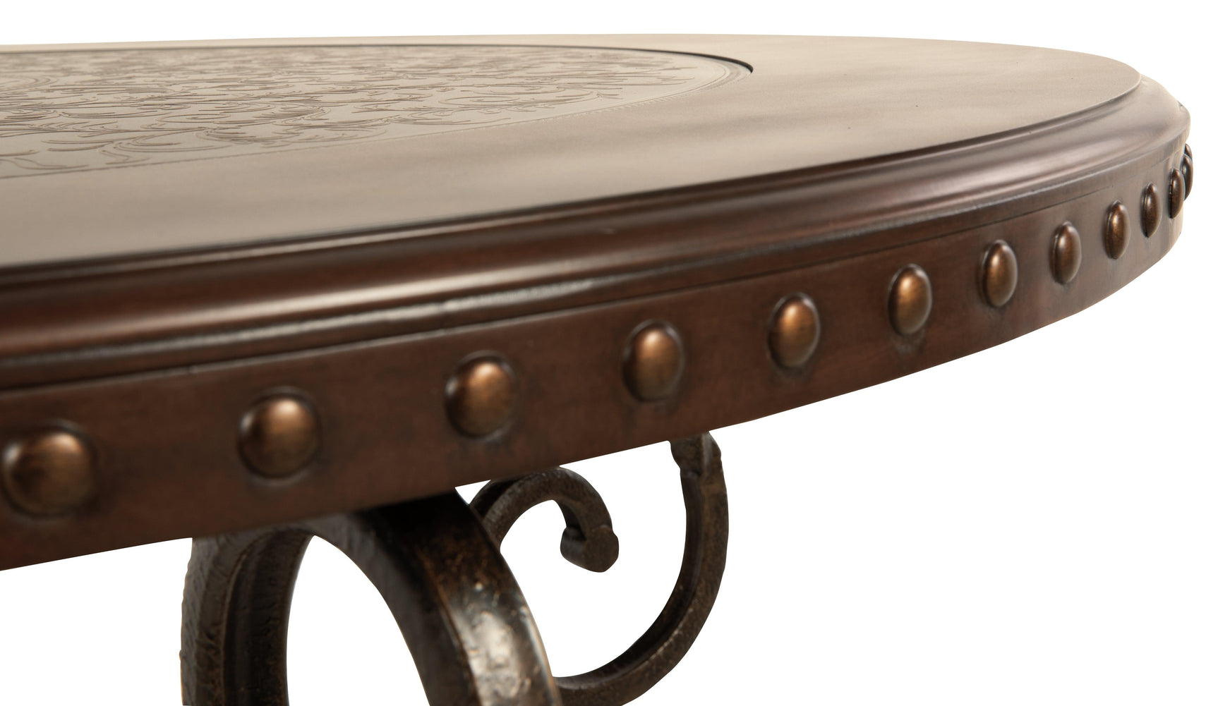 Rafferty Dark Brown Coffee Table - Ella Furniture