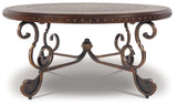 Rafferty Dark Brown Coffee Table - Ella Furniture