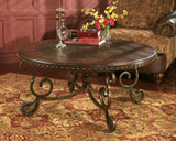 Rafferty Dark Brown Coffee Table - Ella Furniture