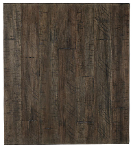 Johurst Grayish Brown Coffee Table With Lift Top - Ella Furniture