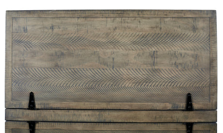 Aldwin Gray Coffee Table With Storage - Ella Furniture