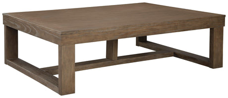 Cariton Gray Coffee Table - Ella Furniture