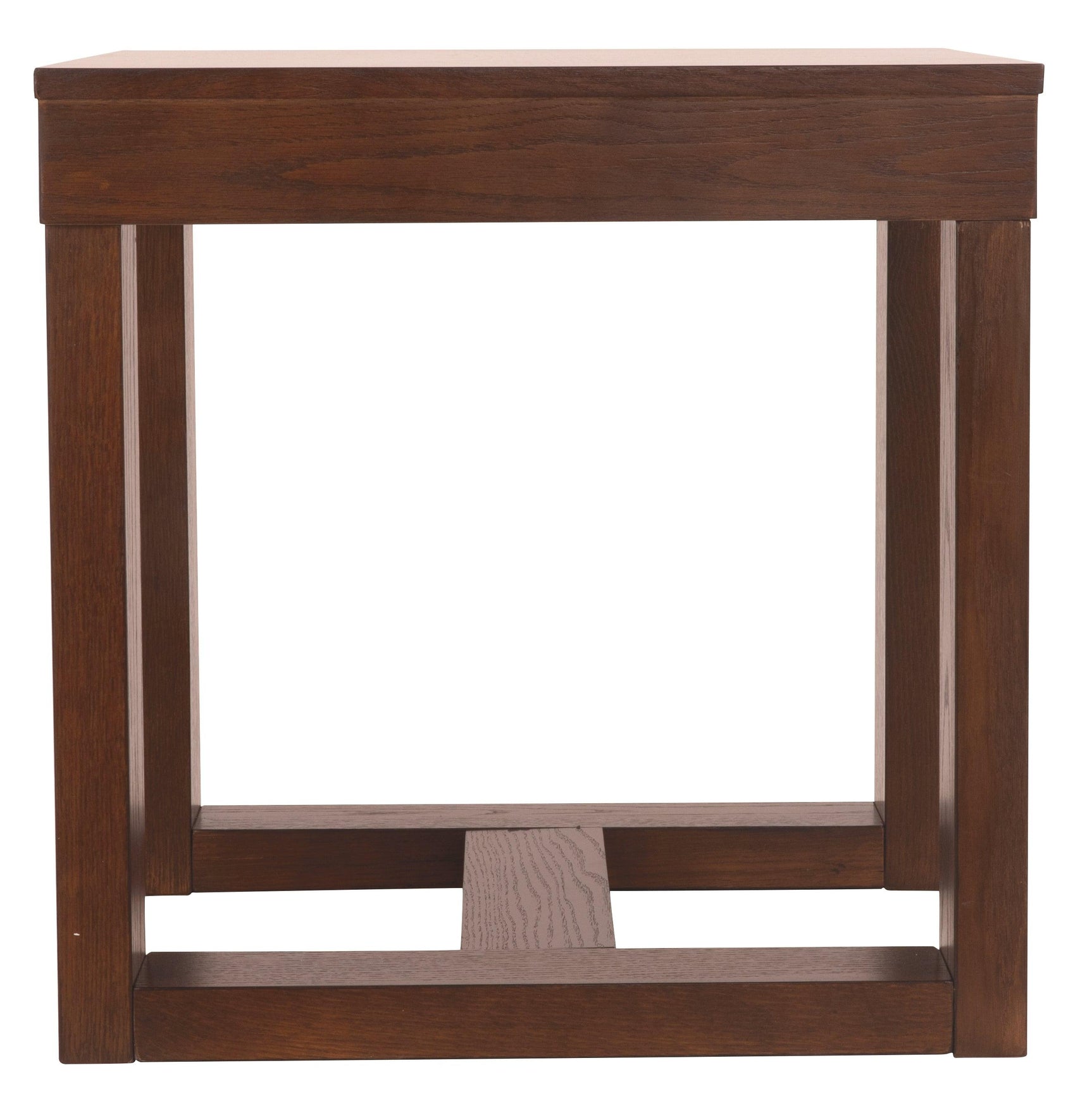 Watson Dark Brown End Table - Ella Furniture