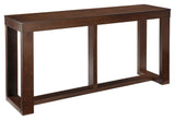 Watson Dark Brown Sofa/console Table - Ella Furniture