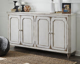 Mirimyn Antique White Accent Cabinet - Ella Furniture