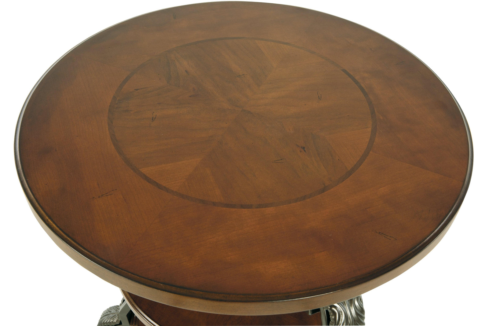 Nestor Medium Brown Chairside End Table - Ella Furniture