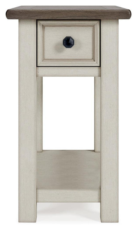 Bolanburg Two-tone Chairside End Table - Ella Furniture
