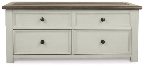 Bolanburg Two-tone Coffee Table With Lift Top - Ella Furniture