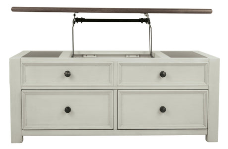 Bolanburg Two-tone Coffee Table With Lift Top - Ella Furniture
