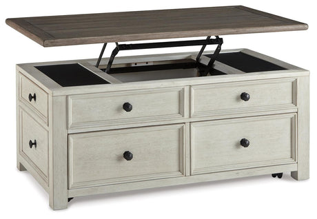 Bolanburg Two-tone Coffee Table With Lift Top - Ella Furniture