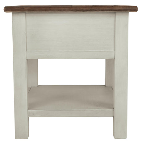 Bolanburg Two-tone End Table - Ella Furniture