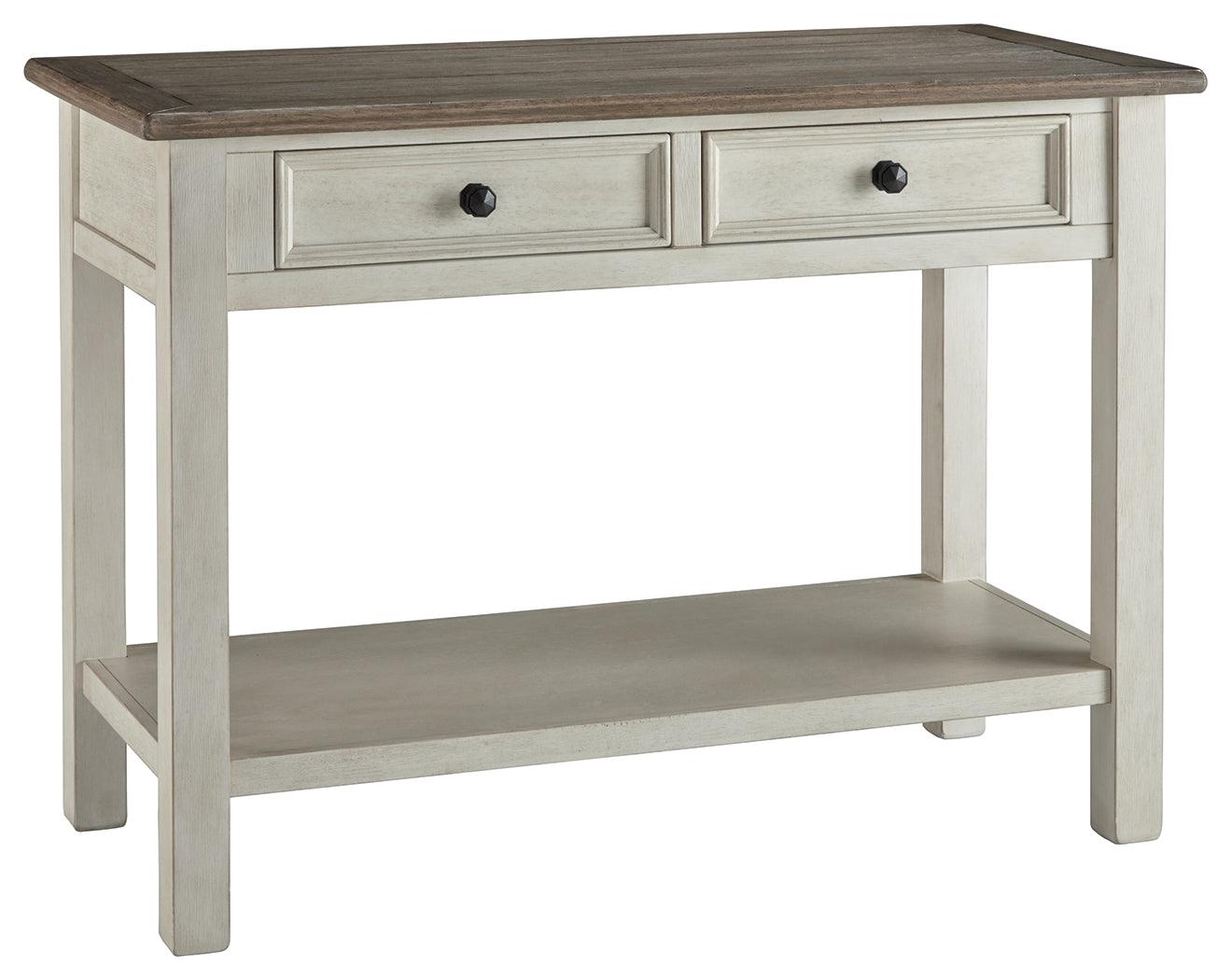 Bolanburg Two-tone Sofa/console Table - Ella Furniture