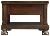 Porter Rustic Brown Coffee Table With Lift Top - Ella Furniture