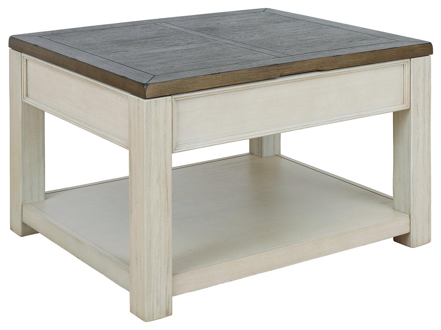 Bolanburg Brown/white Coffee Table With Lift Top - Ella Furniture